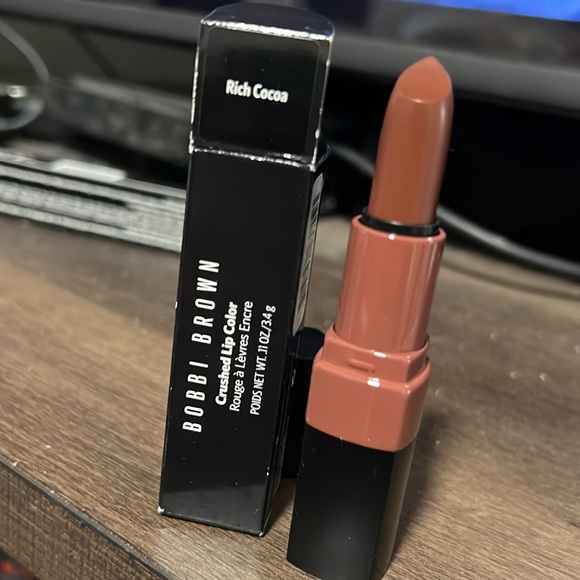 🌙🍭Bobbi Brown Rich Cocoa Crushed Lipstick NIB - Picture 5 of 8